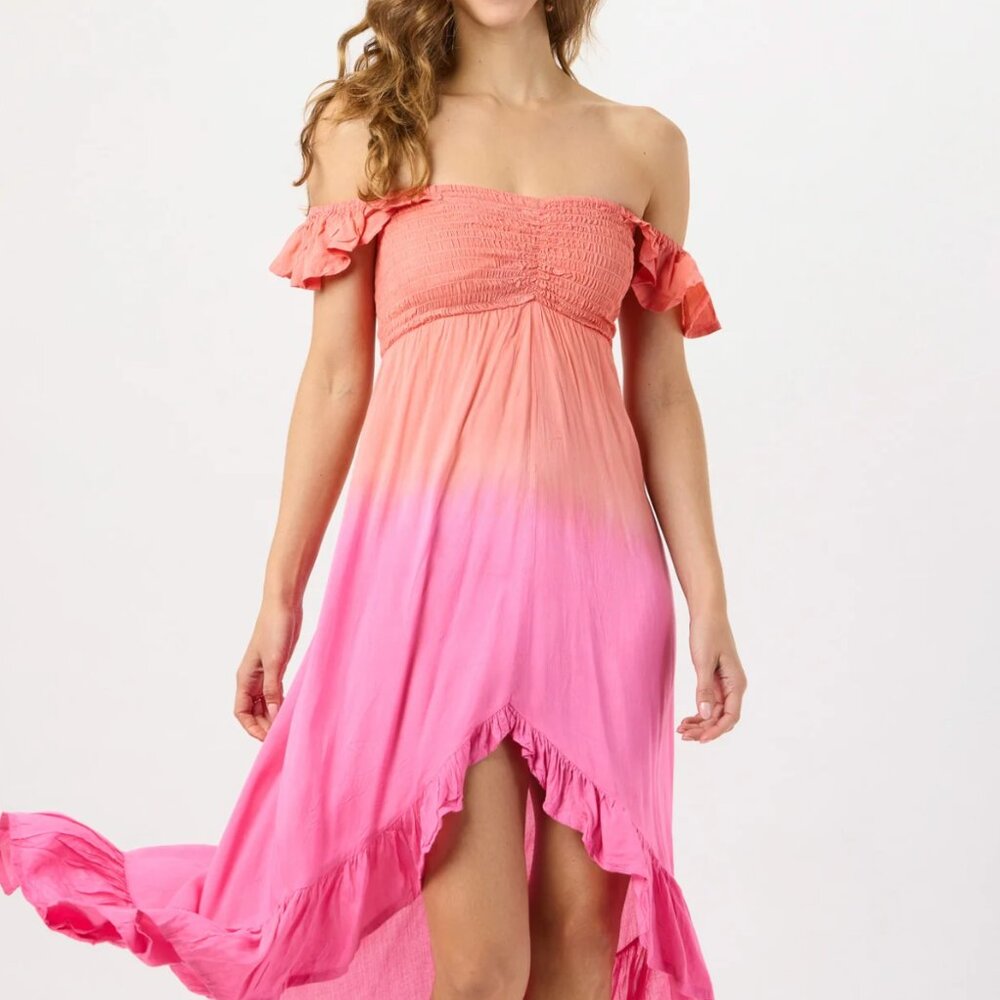 Tiara Hawaii Brooklyn Maxi Dress Natural in color Blue - One Size